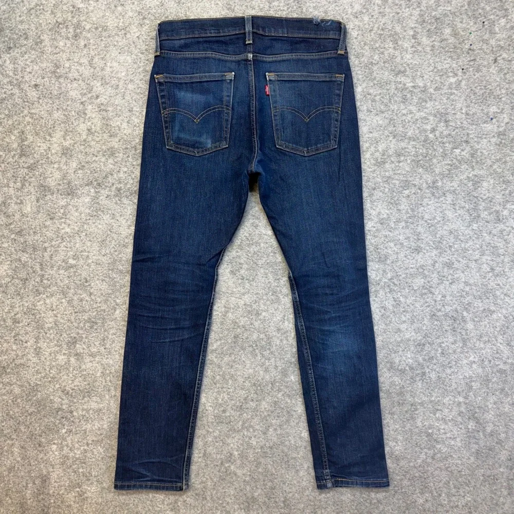 Lot of 3 Levi's 510 511 Skinny Jeans Mens 30x30 Black Blue Gray Denim Work Pants
